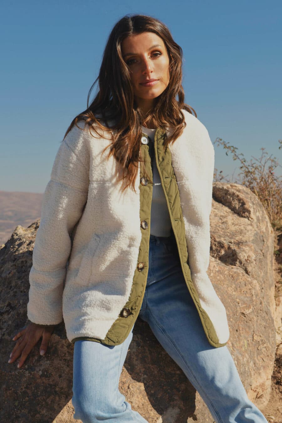 Blouson réversible Elisio