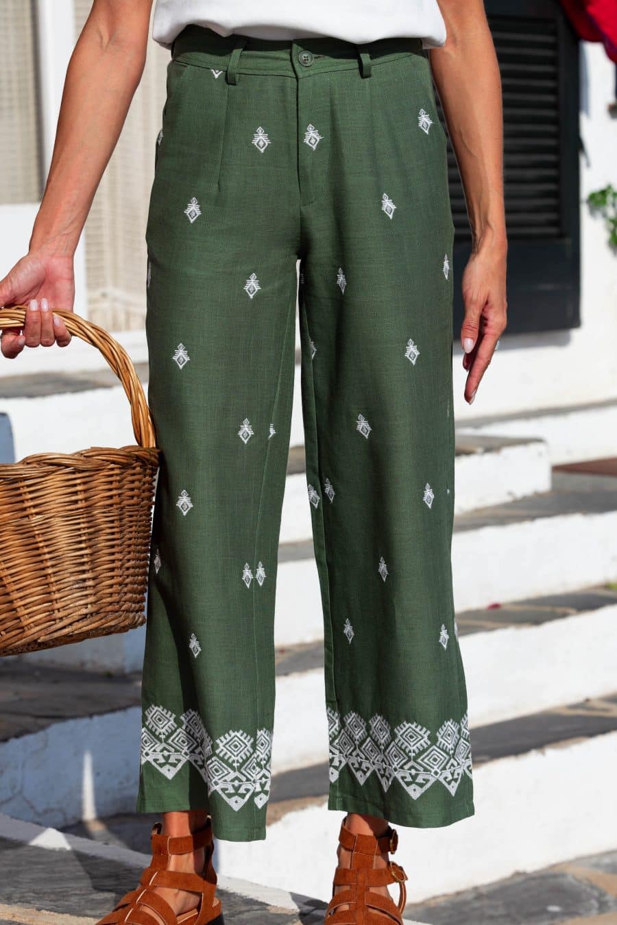 Pantalon Michelo vert