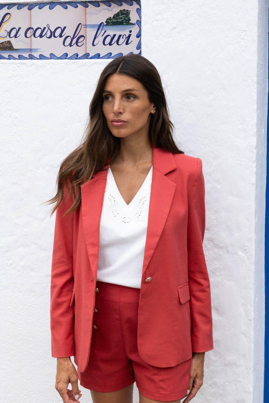Veste Nino terracotta