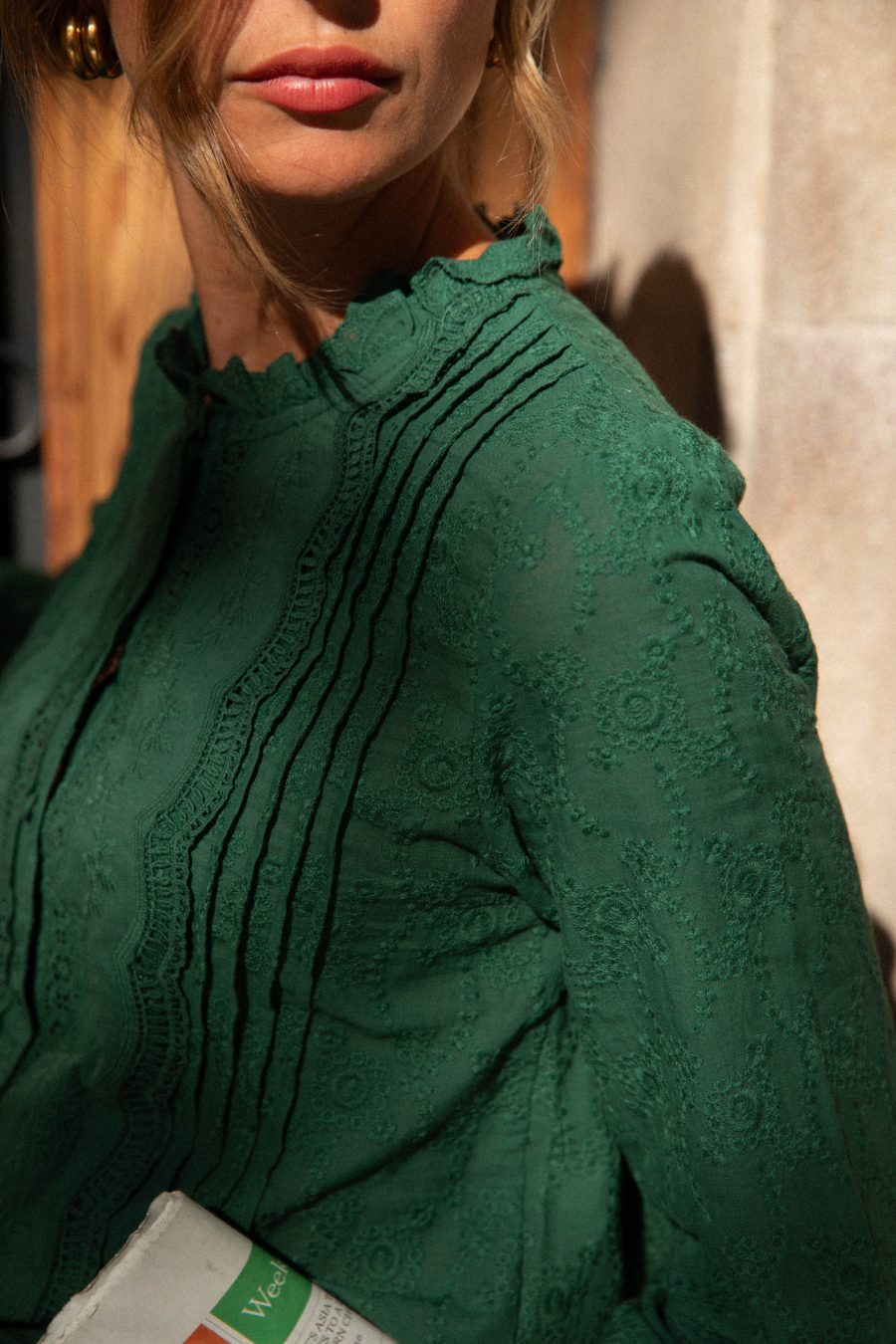 Blouse Clarissa verte