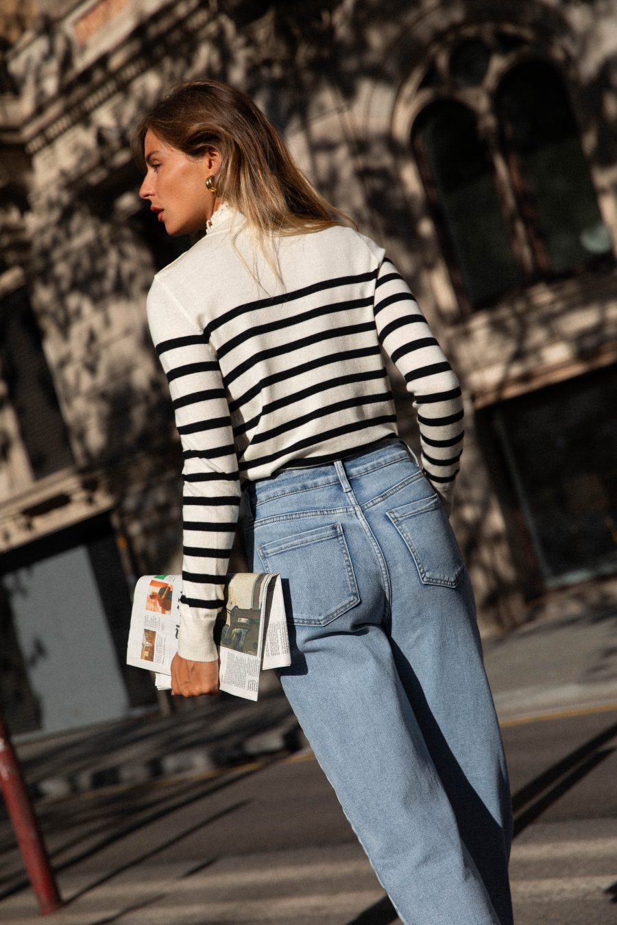 Pull Rudy marinière