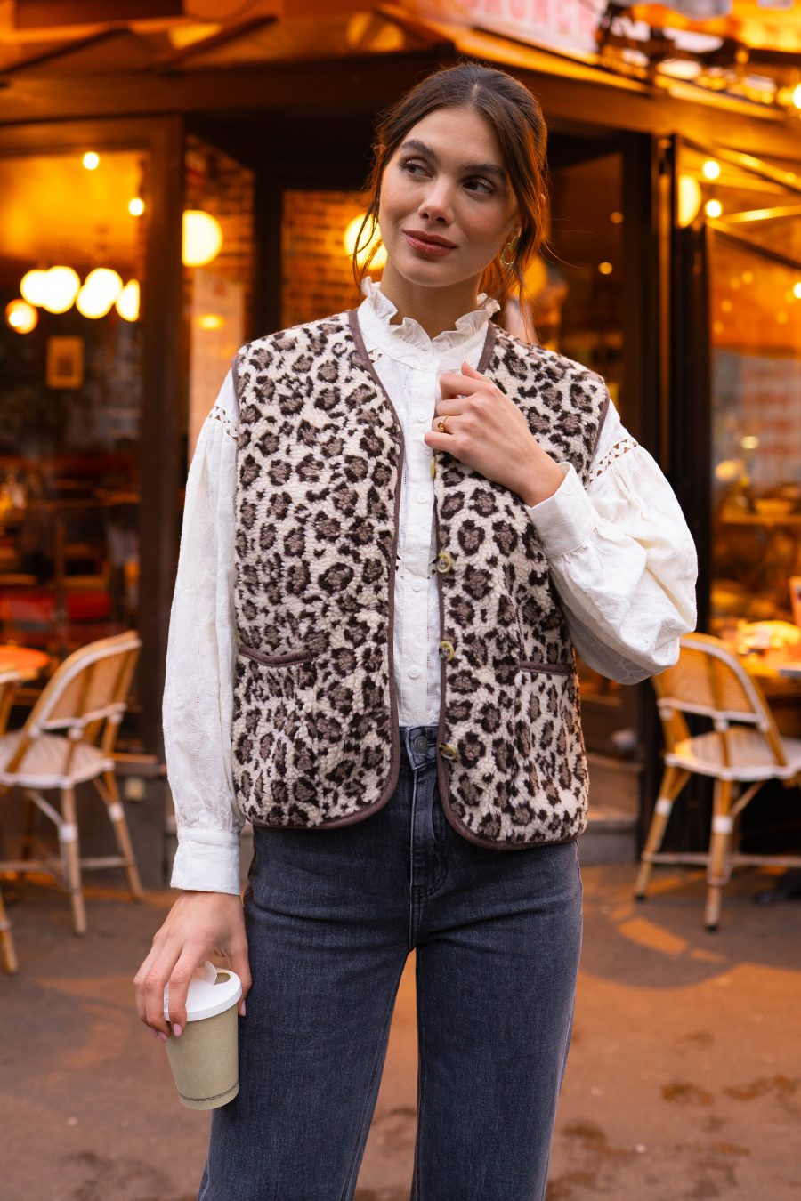 Veste sans manche Yziline