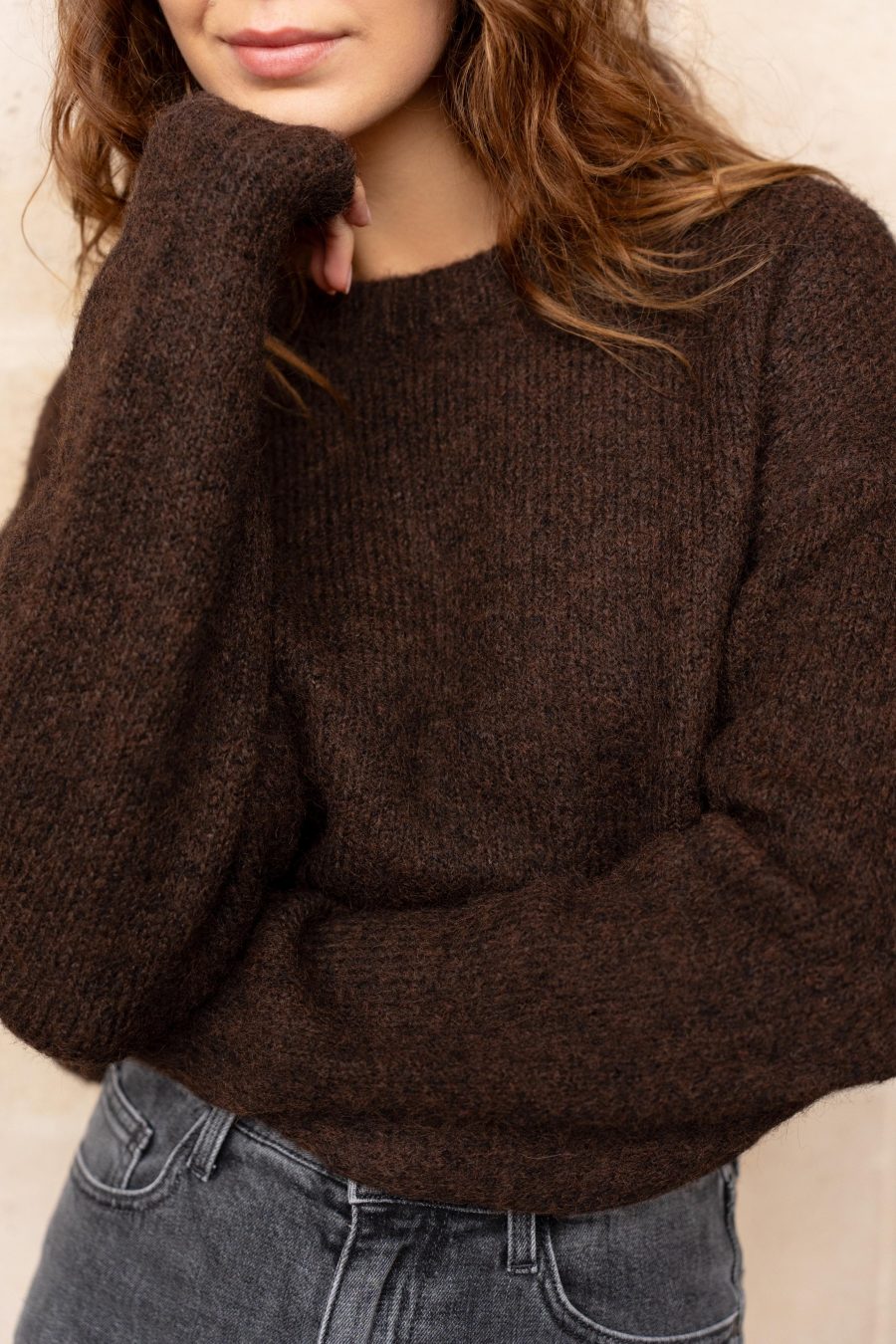 Pull Cassian marron