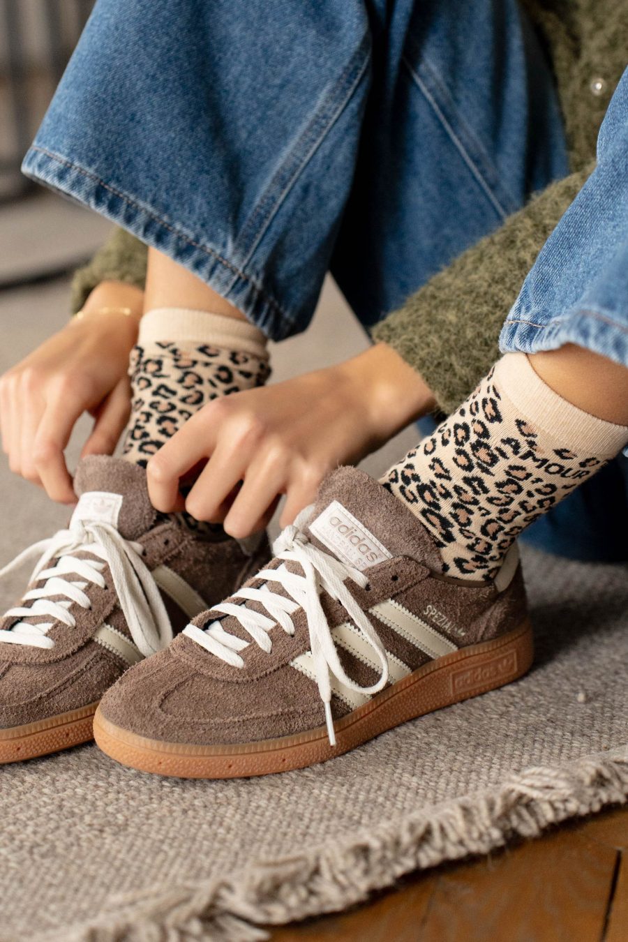 Chaussettes Leopard
