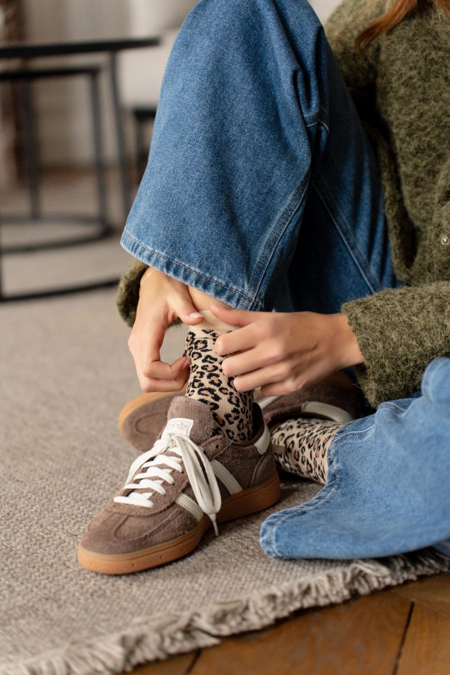 Chaussettes Leopard