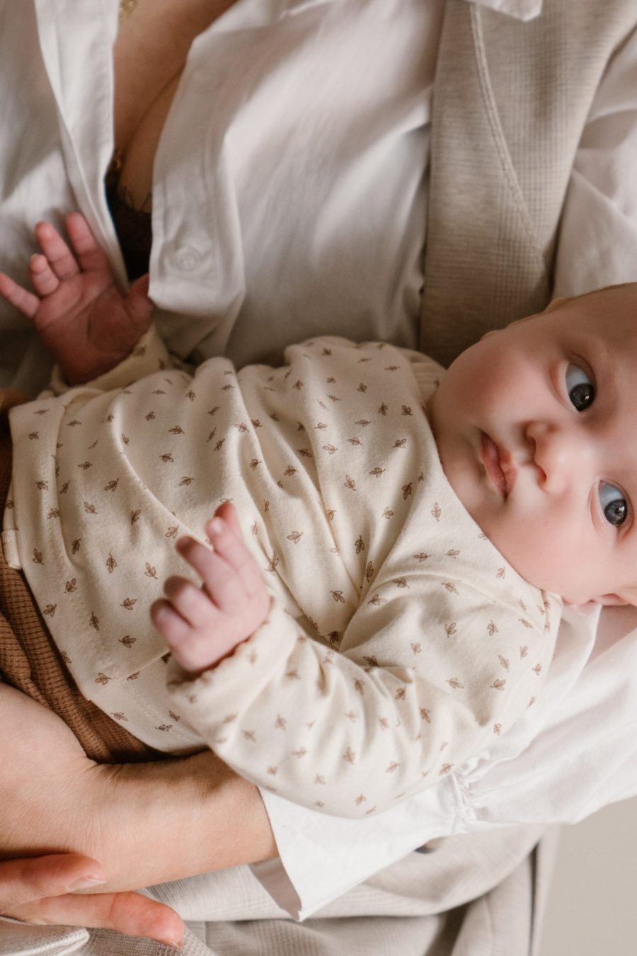 Top croisé bébé Lilo en coton bio