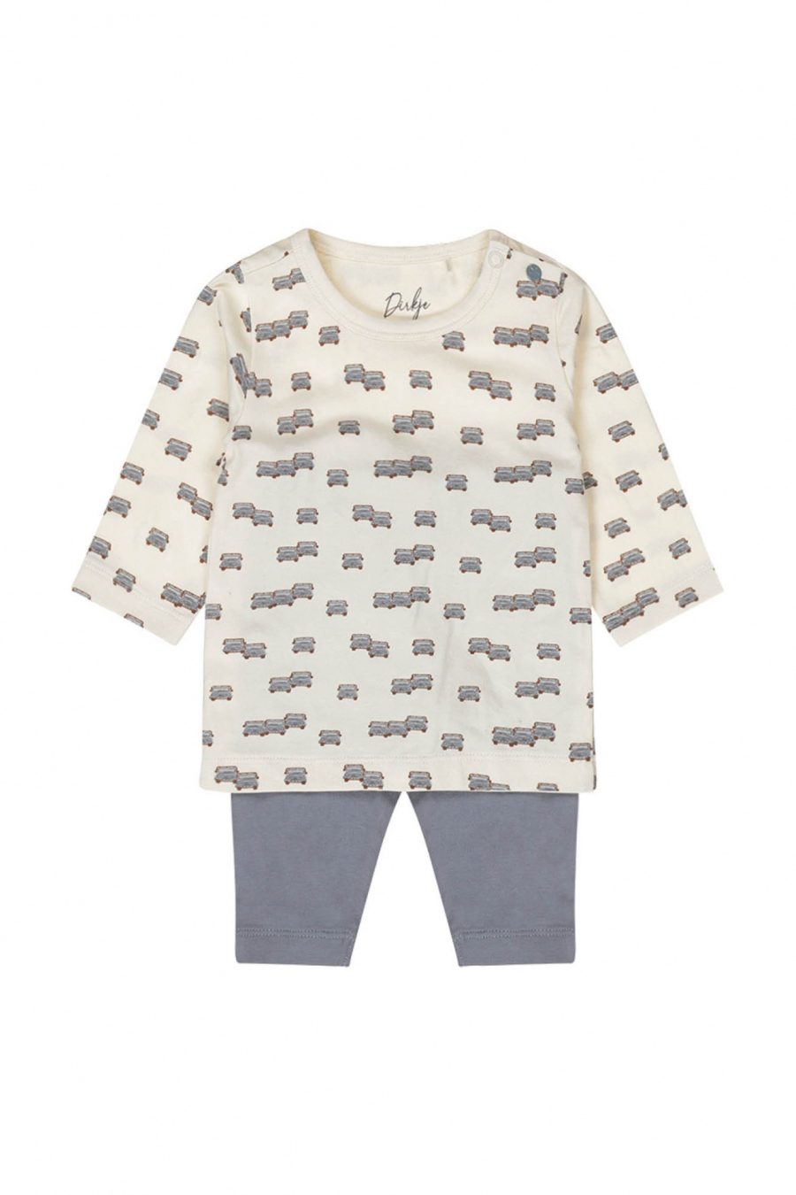 Ensemble t-shirt et pantalon bébé Milo en coton bio