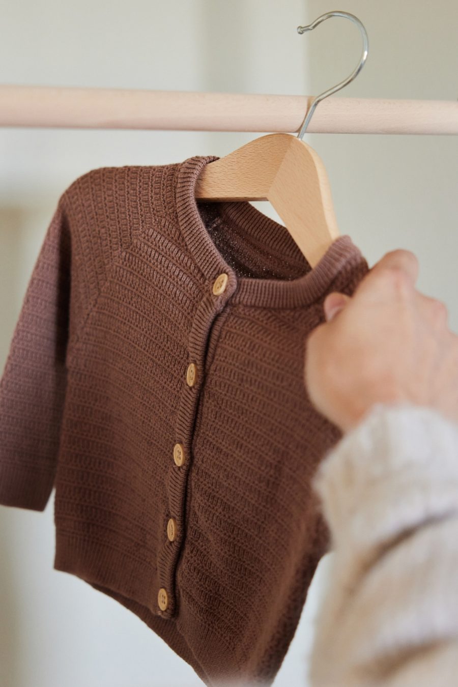 Gilet bébé Timothee en coton Oeko-Tex