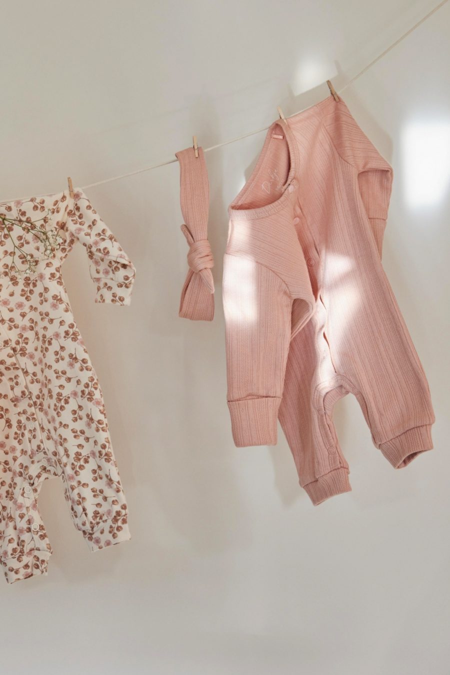 Combinaison bébé Capucine en coton bio