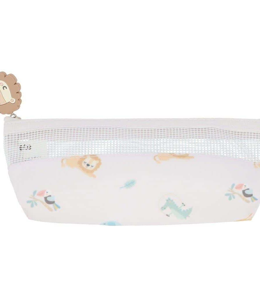 Trousse brosse à dents bébé lion