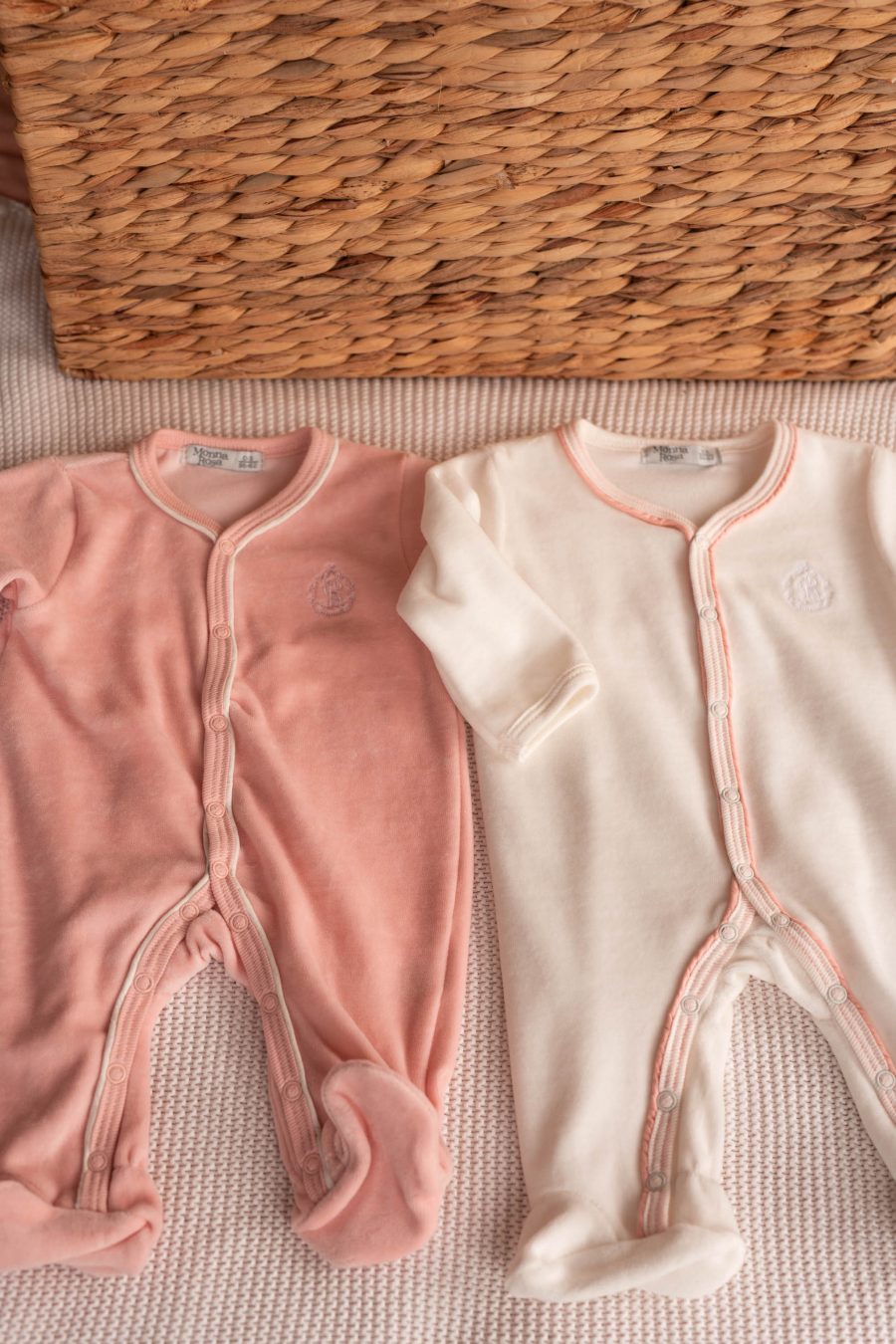 Pyjama bébé Lou rose