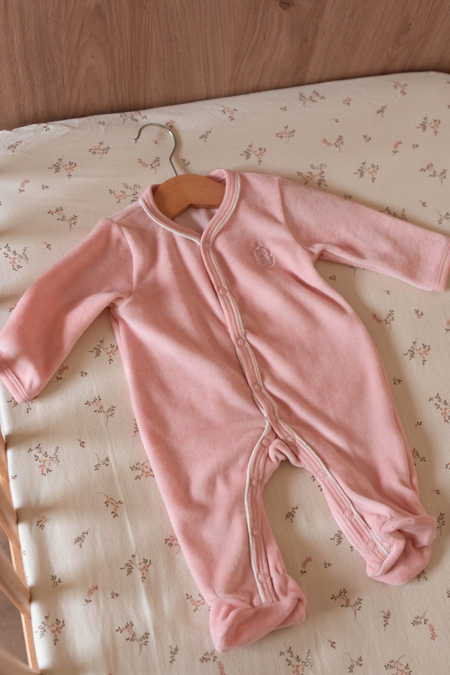 Pyjama bébé Lou rose