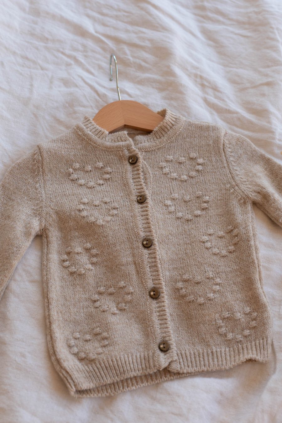 Gilet bébé Maxime taupe