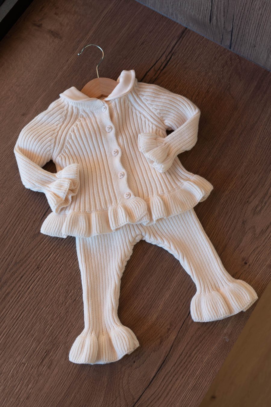 Ensemble body gilet et pantalon bébé Louise