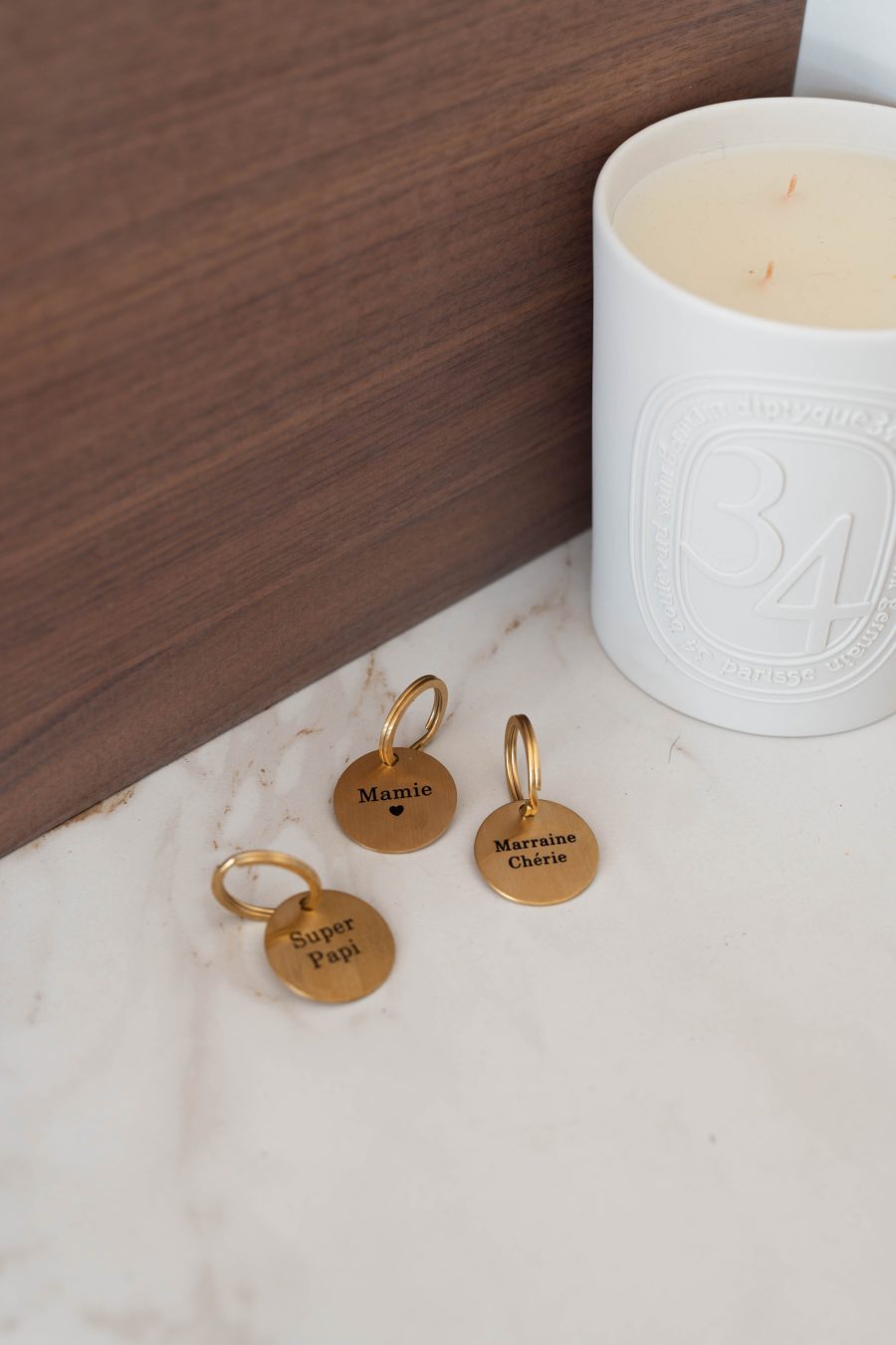 Porte clés Super Papi