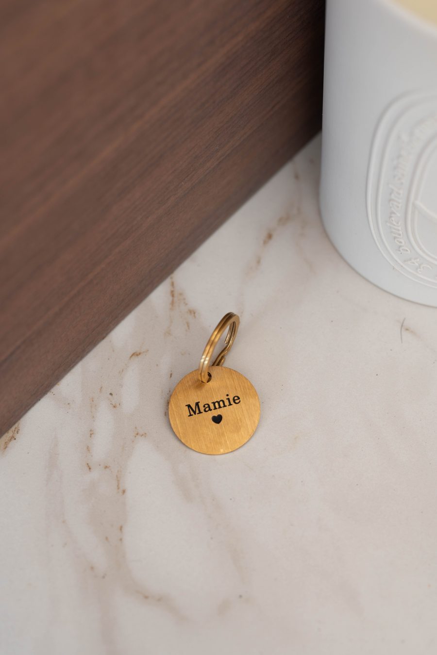 Porte clés J'aime Mamie