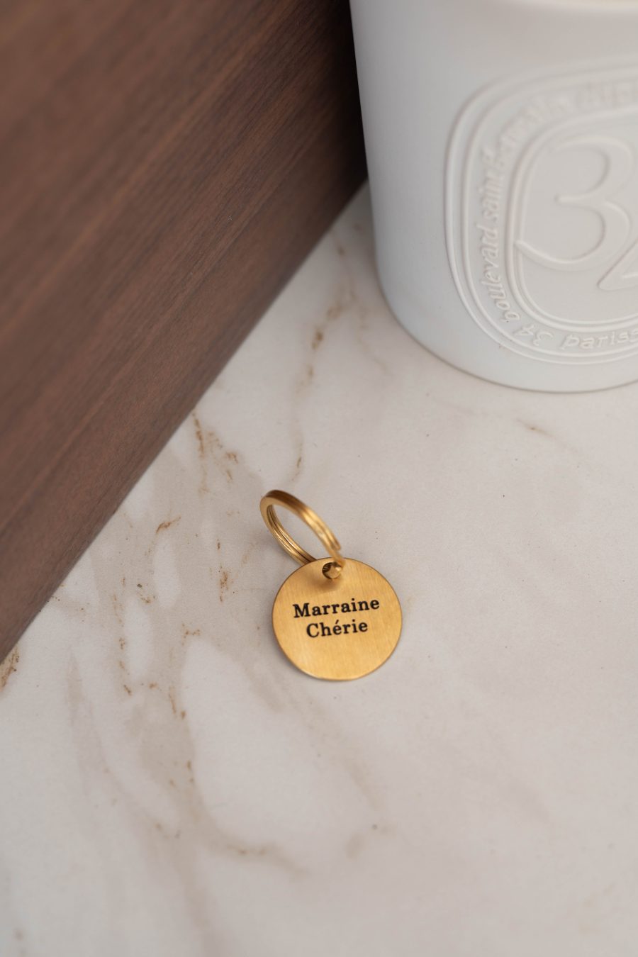 Porte clés Marraine Chérie