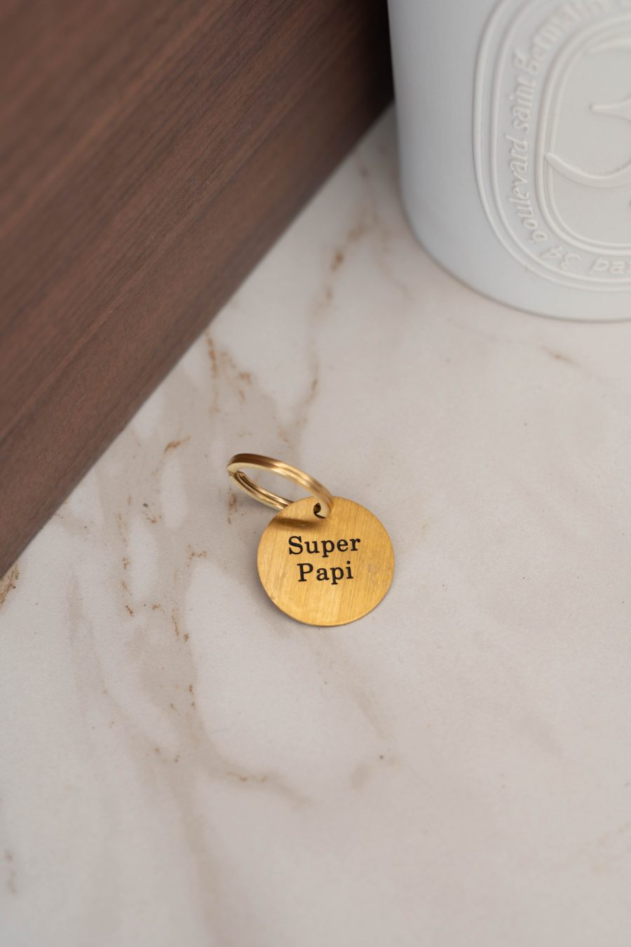 Porte clés Super Papi