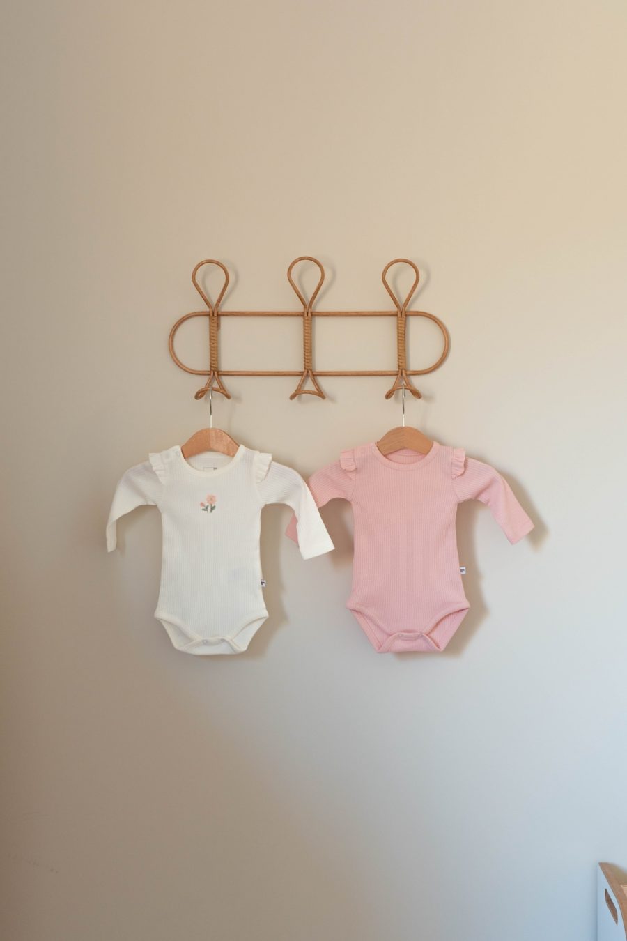 Lot de 2 bodies bébé Nina en coton