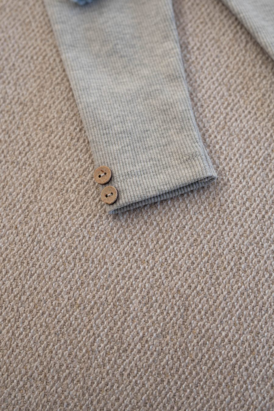 Ensemble pull pantalon et bonnet bébé Axel bleu