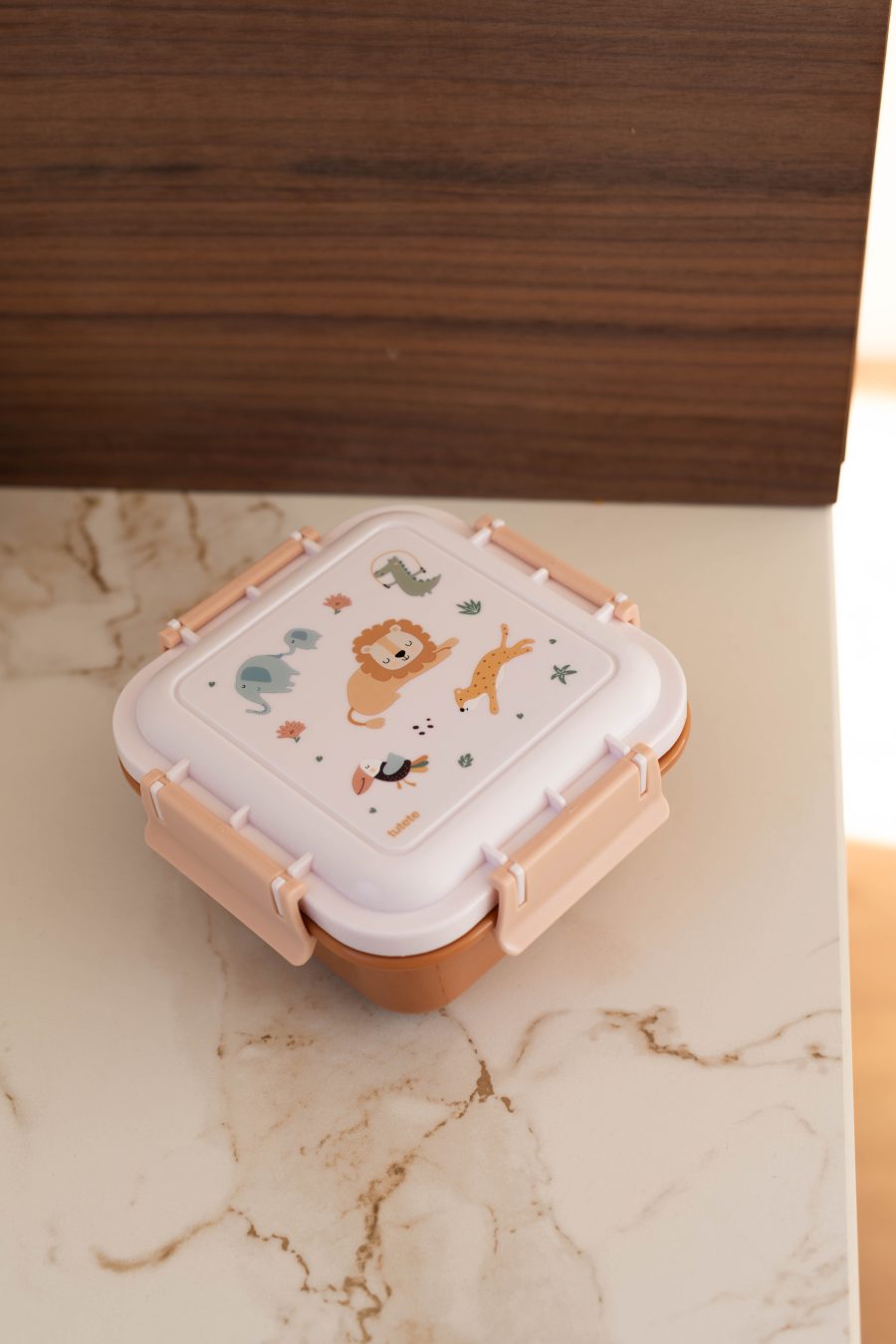 Boîte repas les animaux de la savane