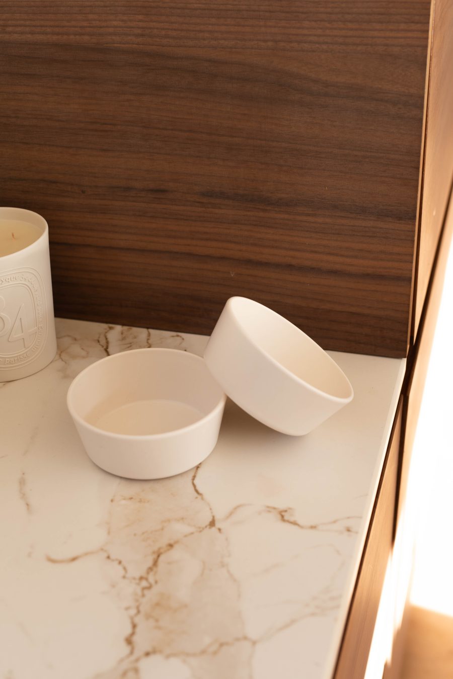 Set de 2 bols bébé vanille