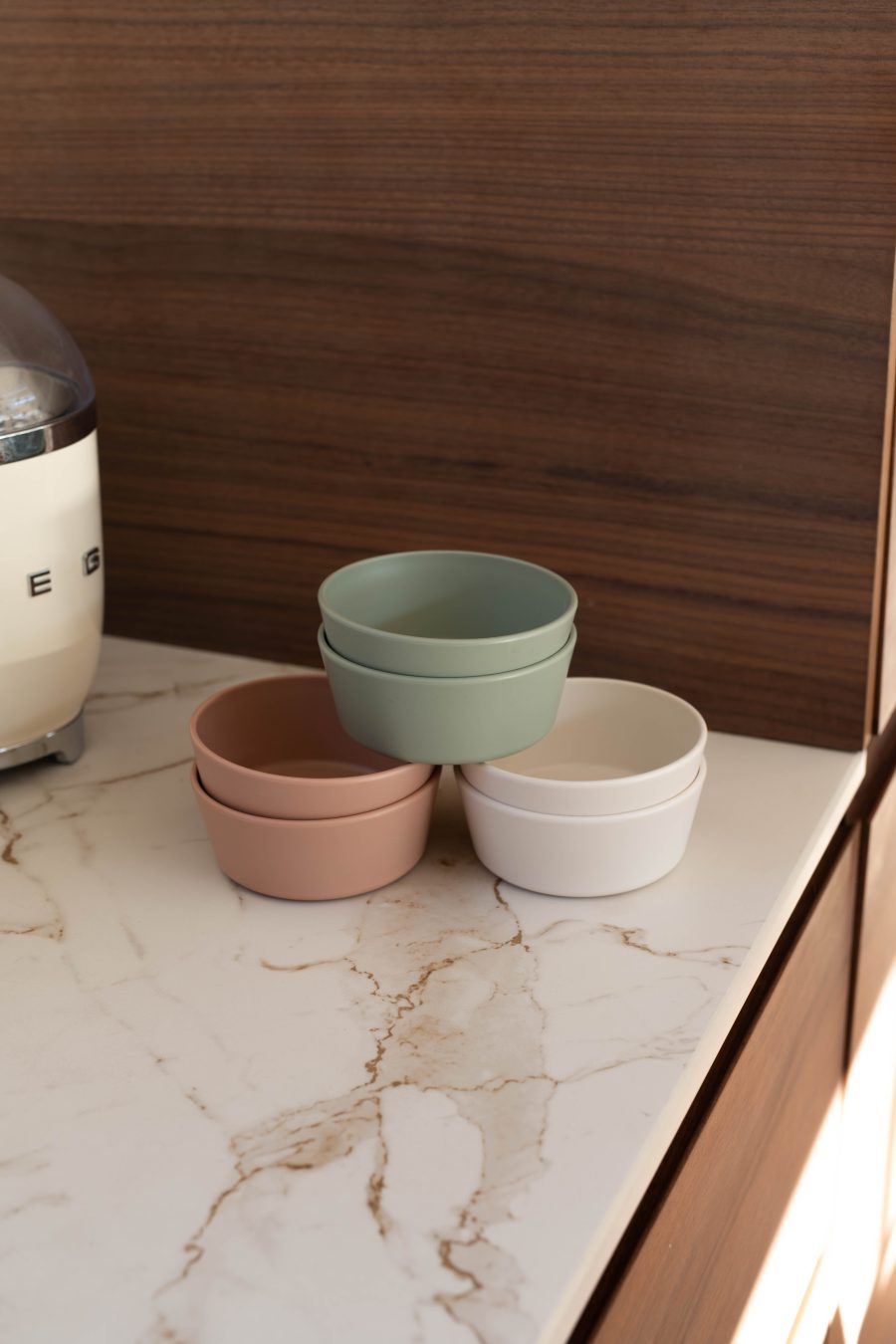 Set de 2 bols bébé vert