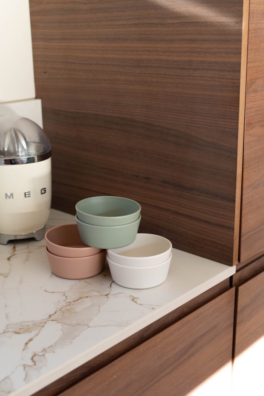 Set de 2 bols bébé terracotta