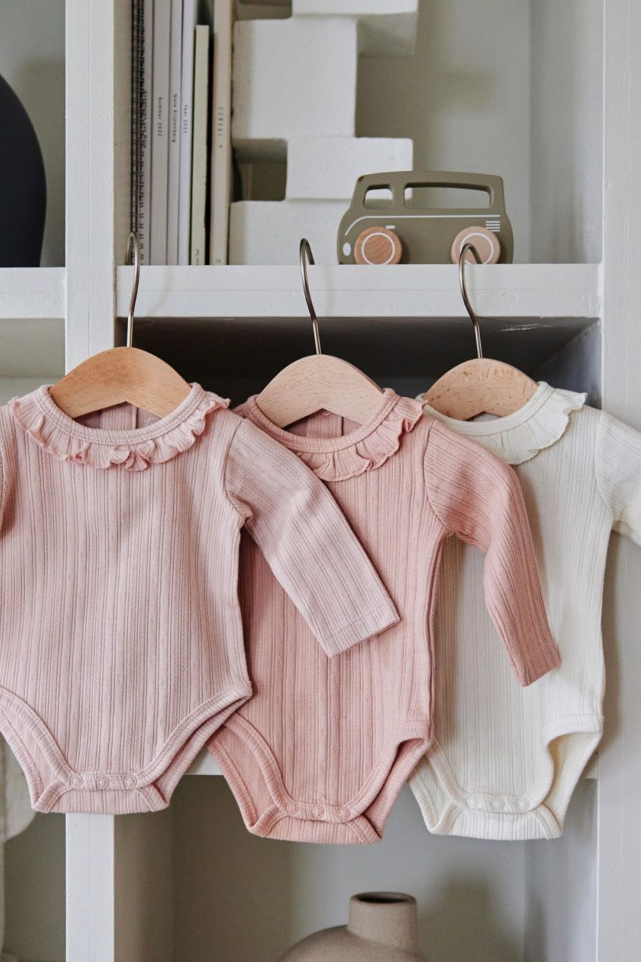 Lot de 3 bodies bébé Alice en coton bio