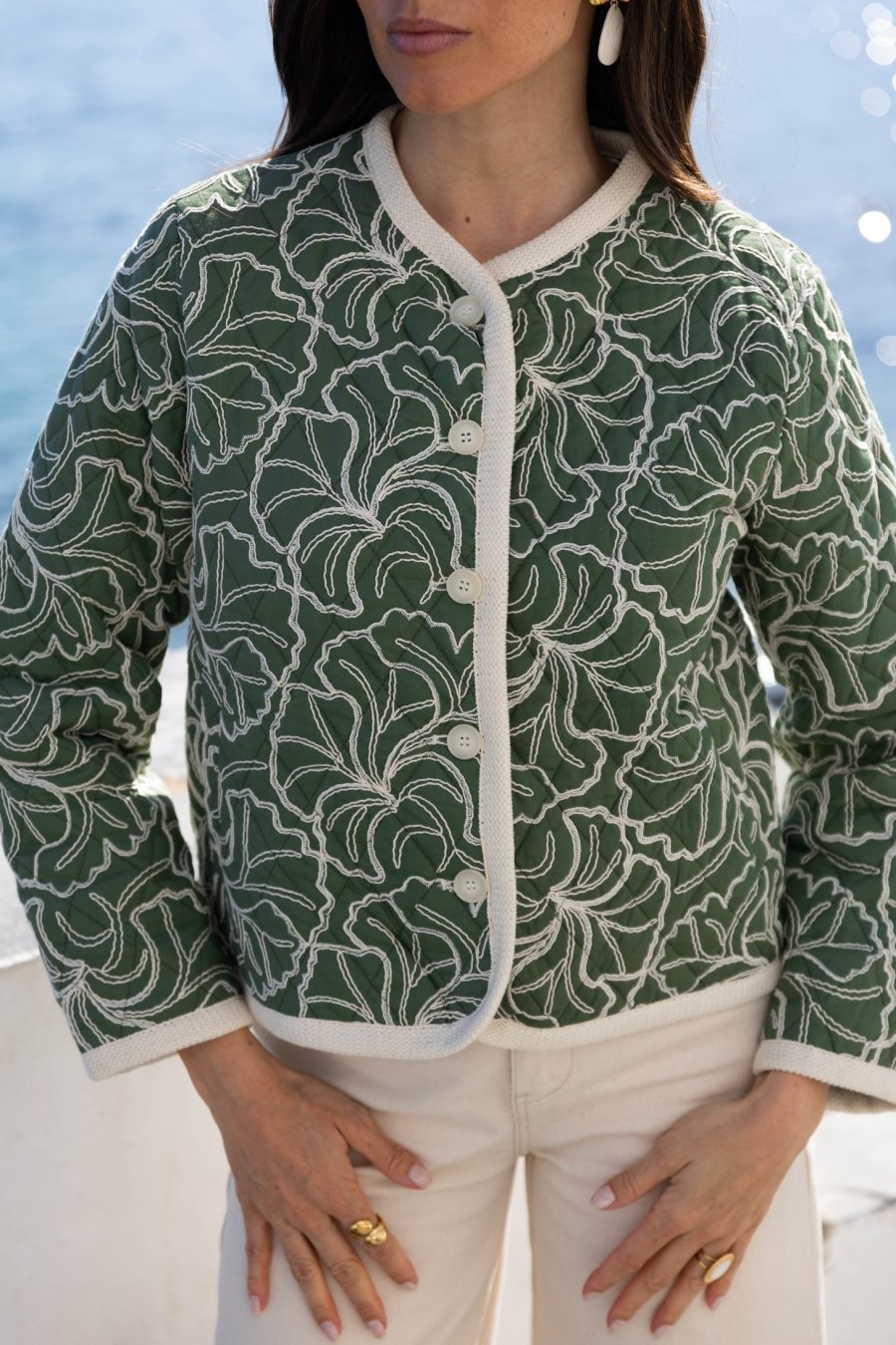 Veste Isabella verte