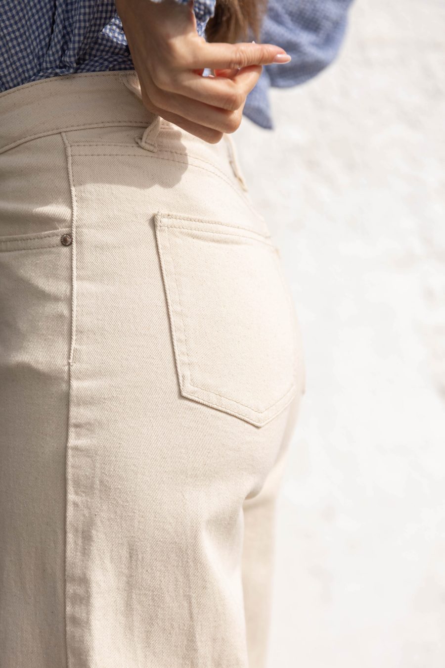 Jean Eryane naturel beige