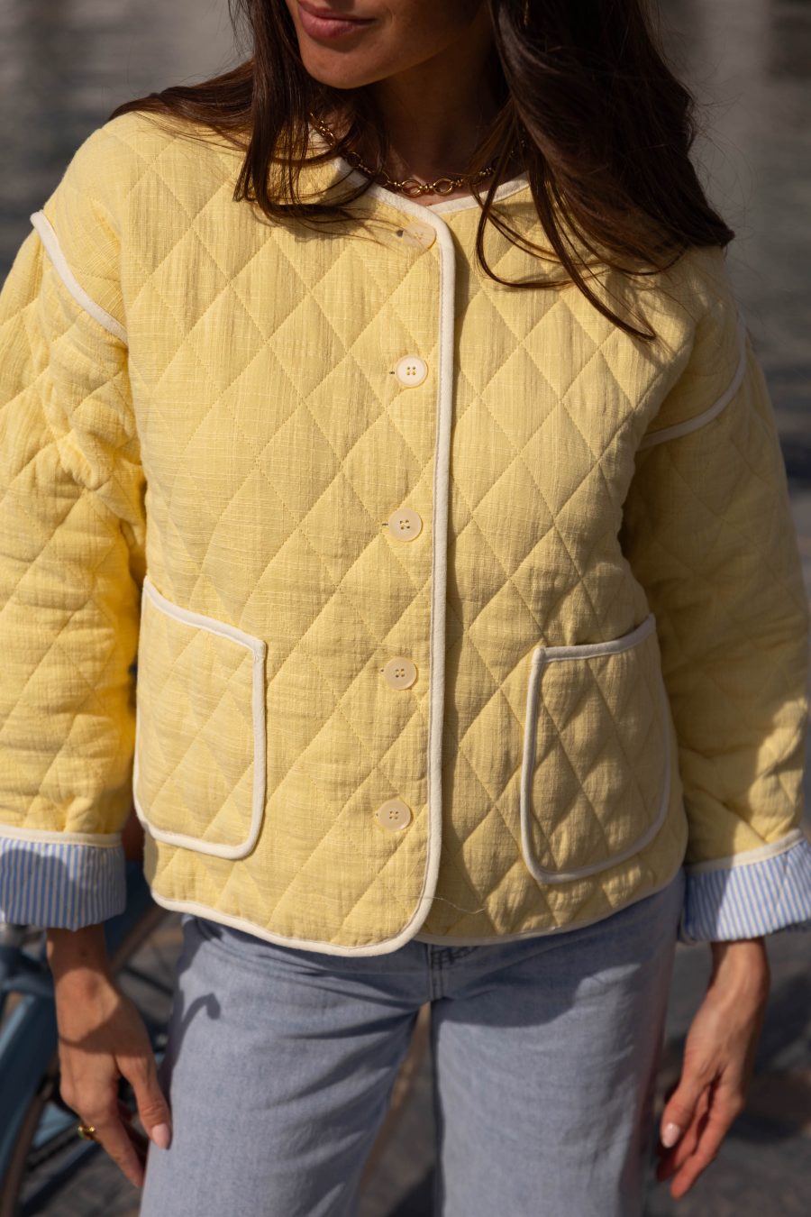 Veste Candice jaune