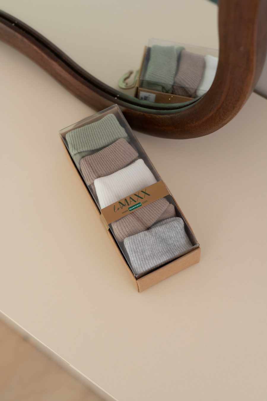 Lot de 5 paires de chaussettes bébé Nahia