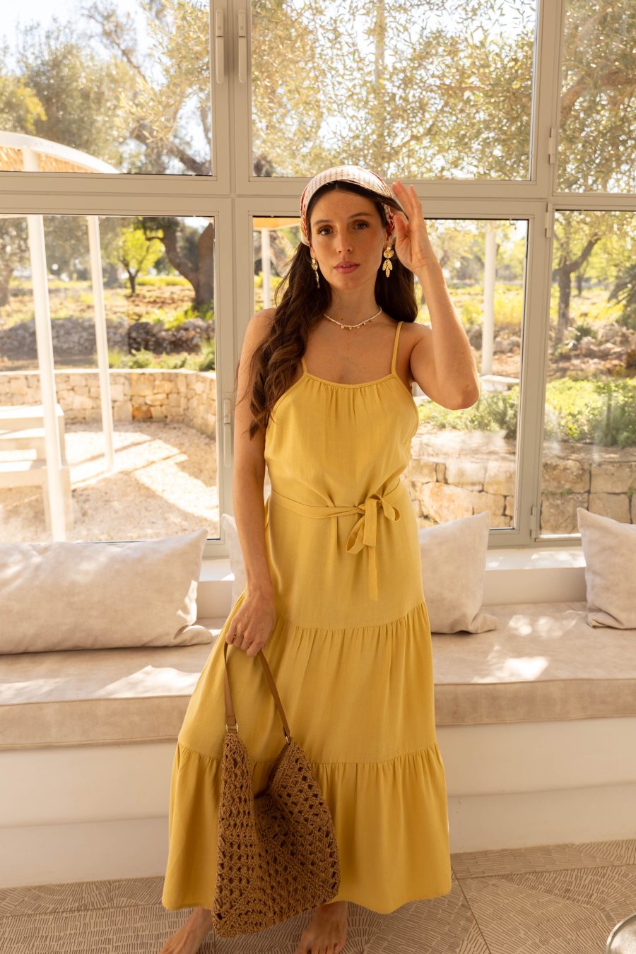 Robe Siana jaune