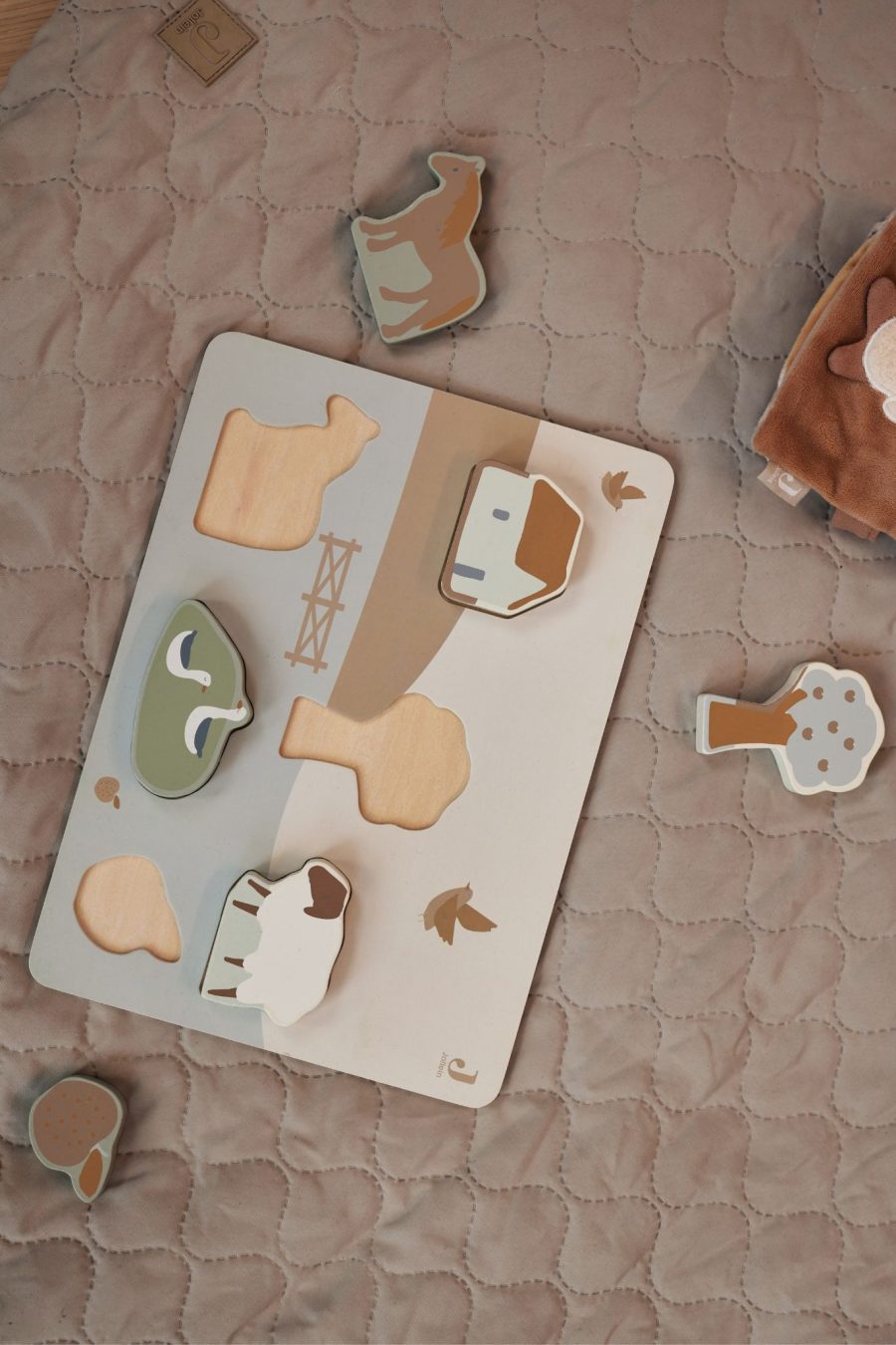 Puzzle en bois La Ferme