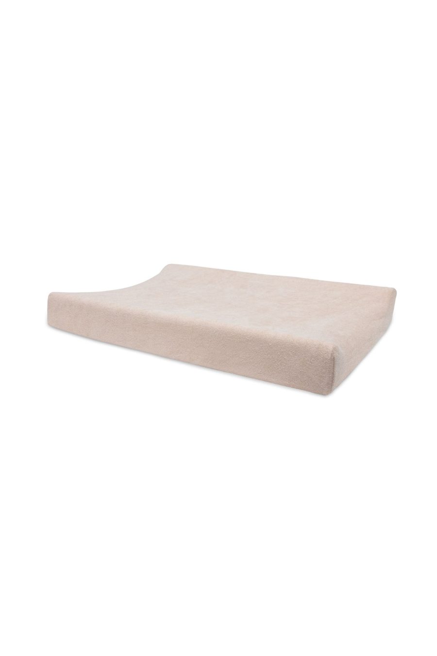 Lot de 2 housses matelas à Langer Éponge 50x70cm rose et beige