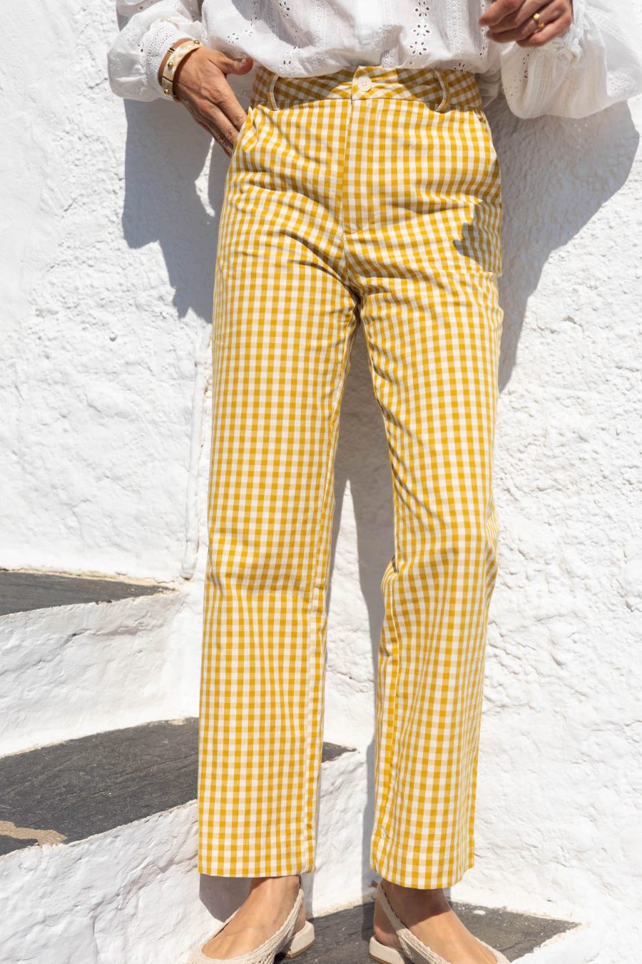Pantalon Jakub jaune