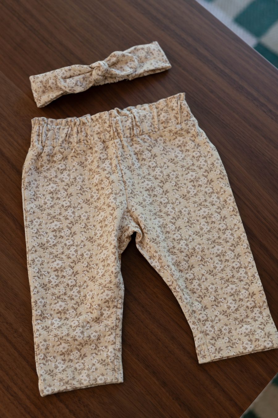 Ensemble pantalon et bandeau bébé Juna