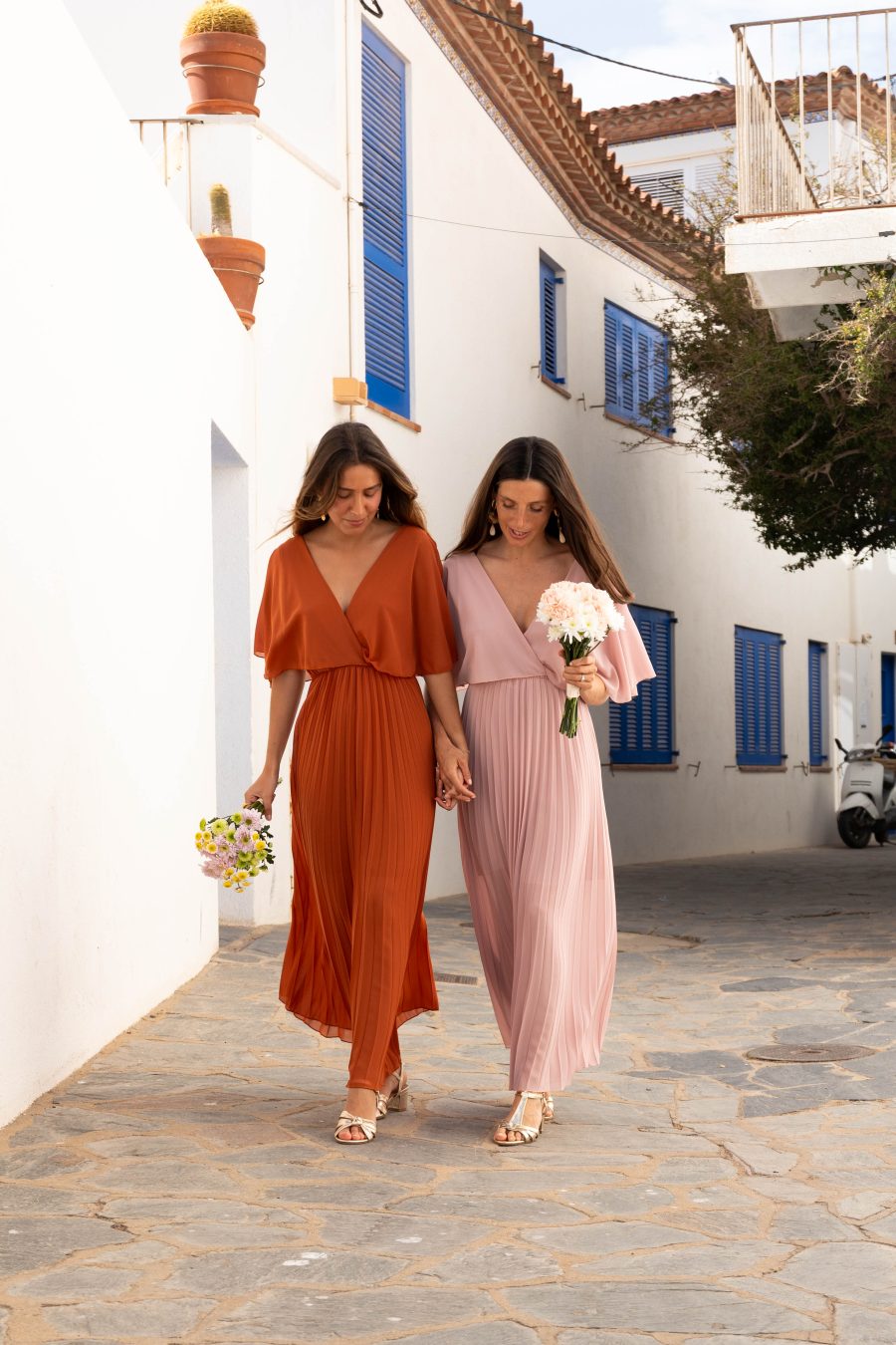 Robe Margaux terracotta