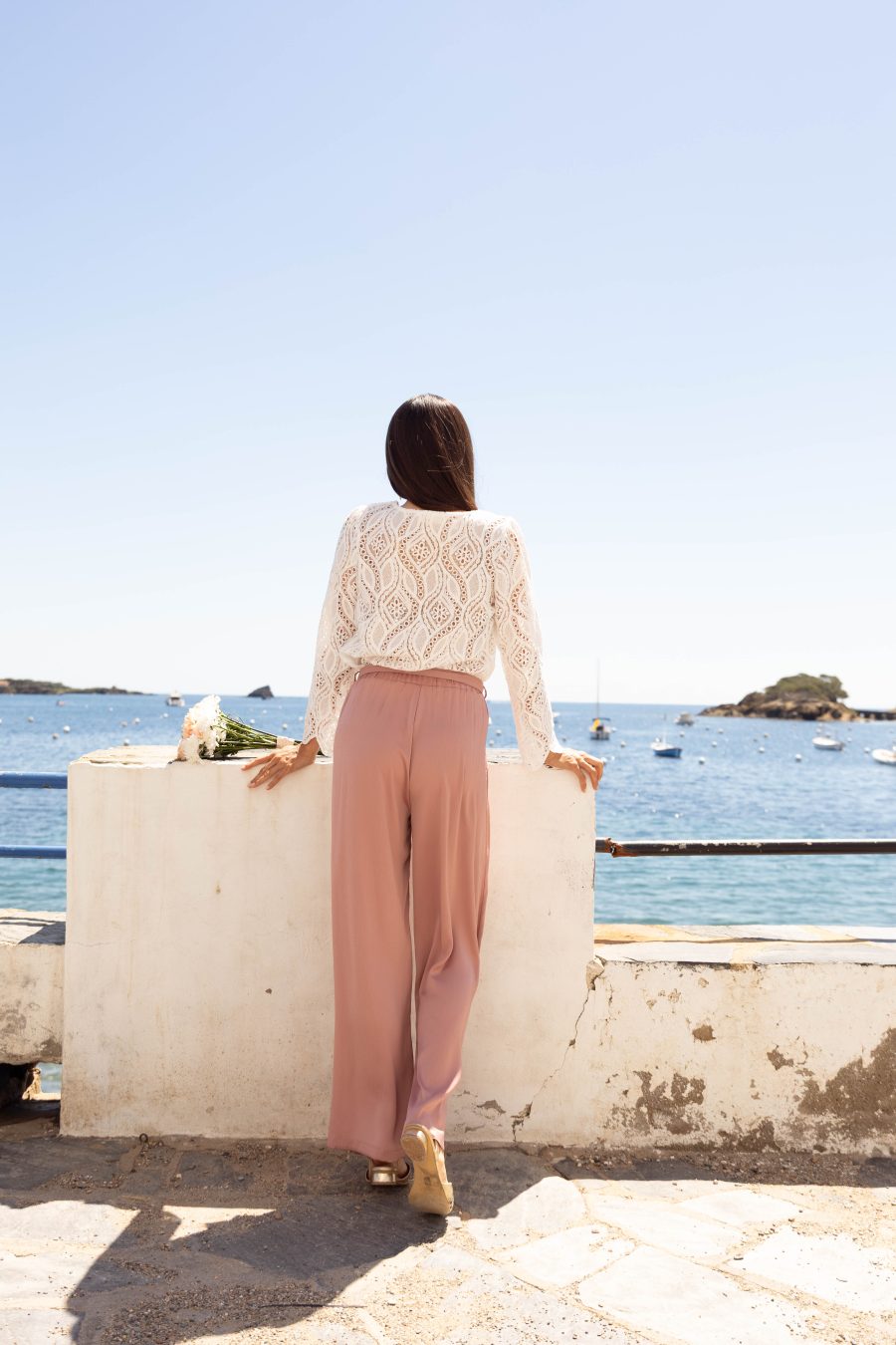 Pantalon Tiziano rose